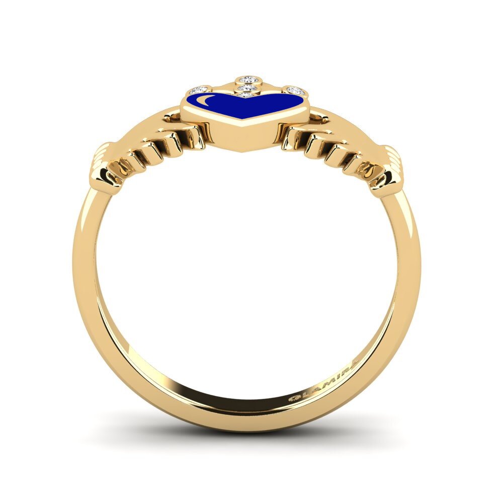 White sapphire Ring Hnigeng