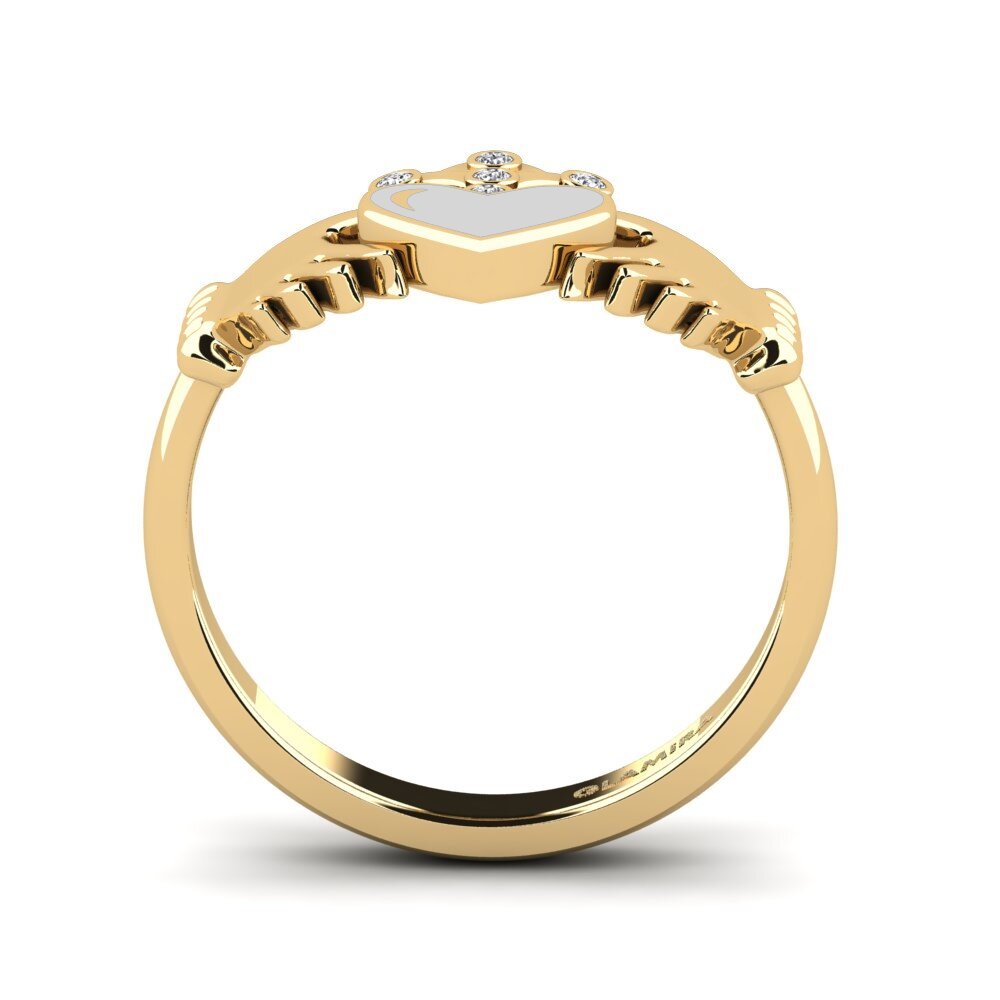 Diamante cultivado en laboratorio Anillo Hnigeng