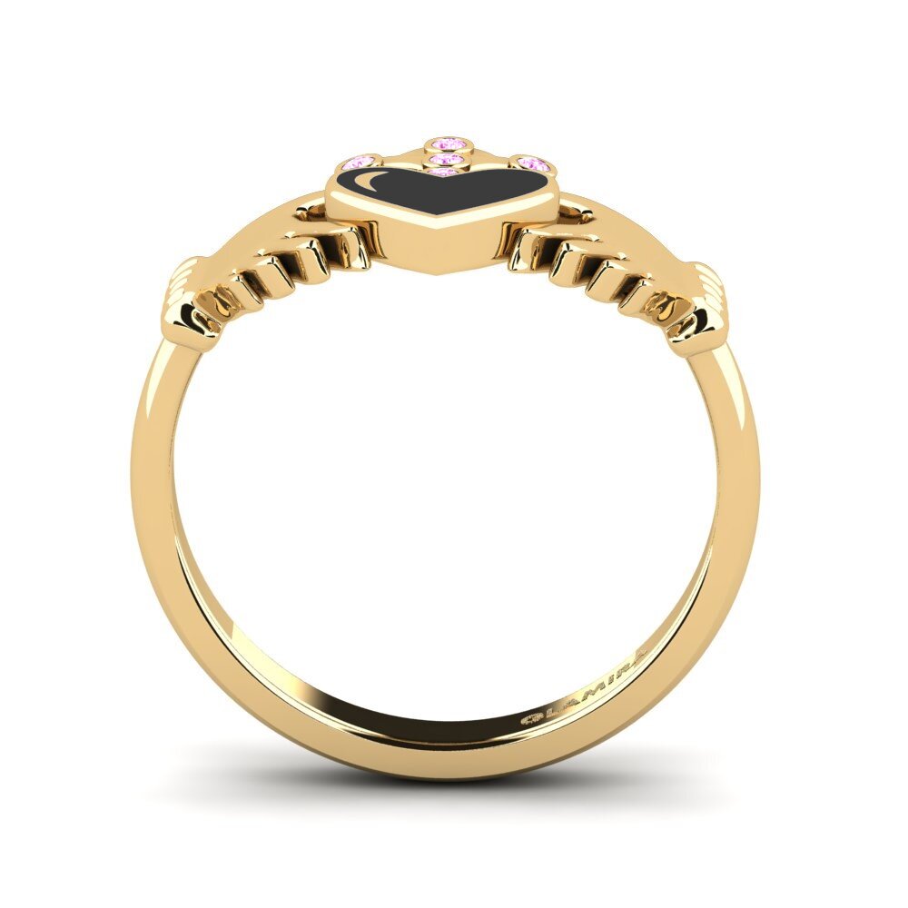 Pink Sapphire Ring Hnigeng