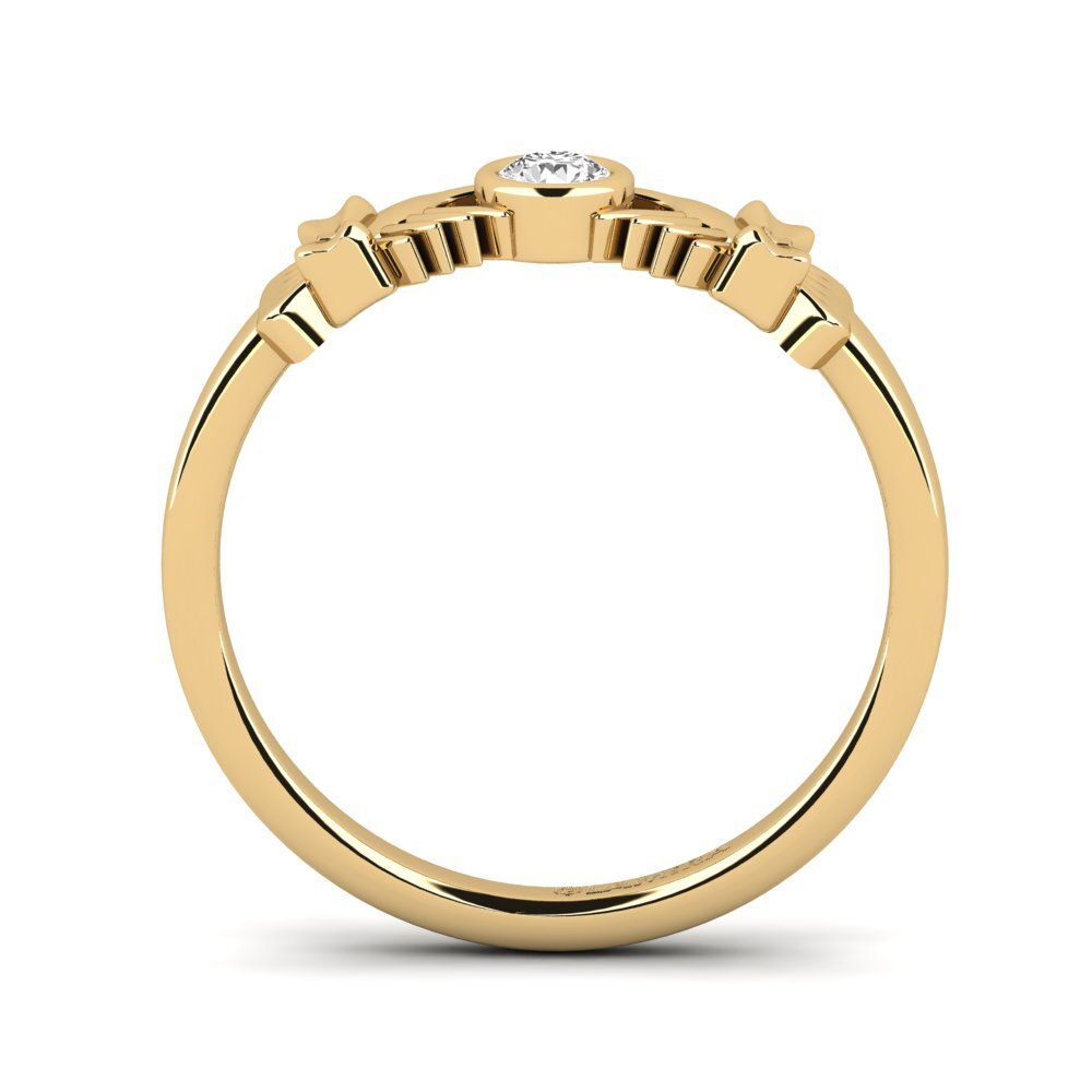 White sapphire Ring Kymen