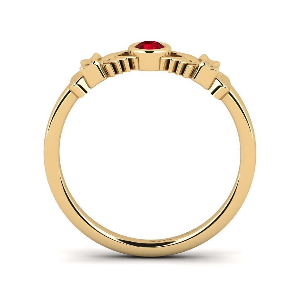Red Zirconia Ring Kymen