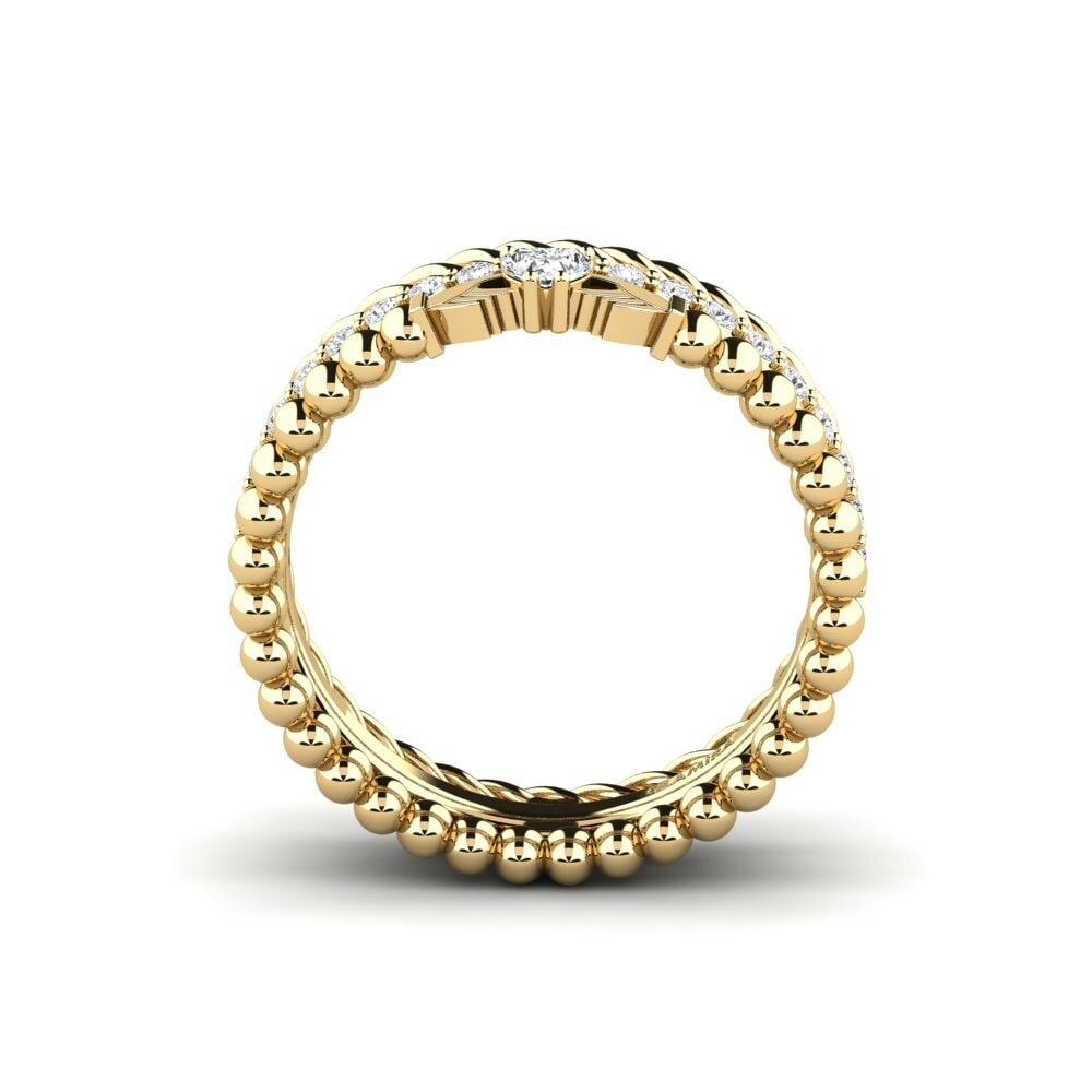 White sapphire Ring Mdoder