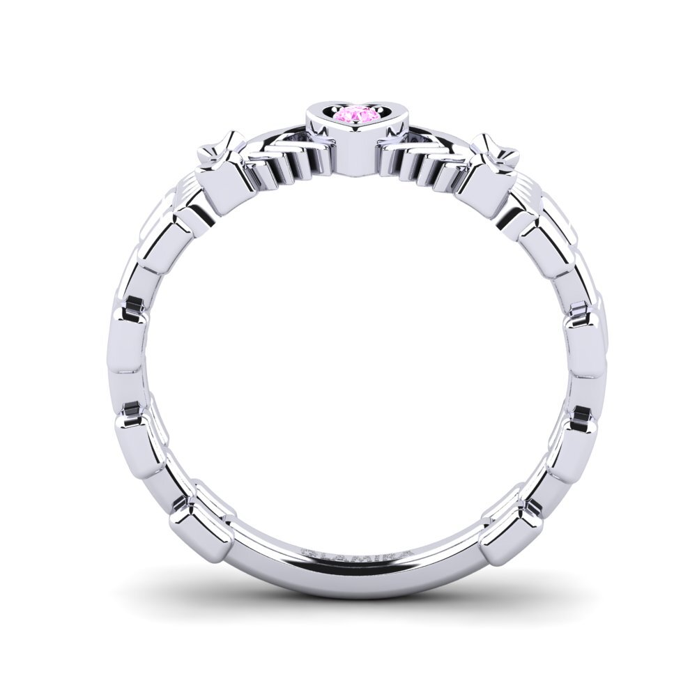 Pink Sapphire Ring Menco