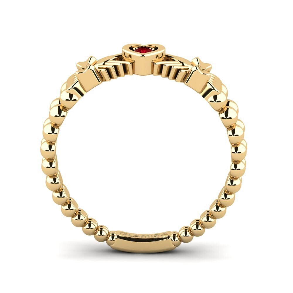 Red Zirconia Ring Muctom