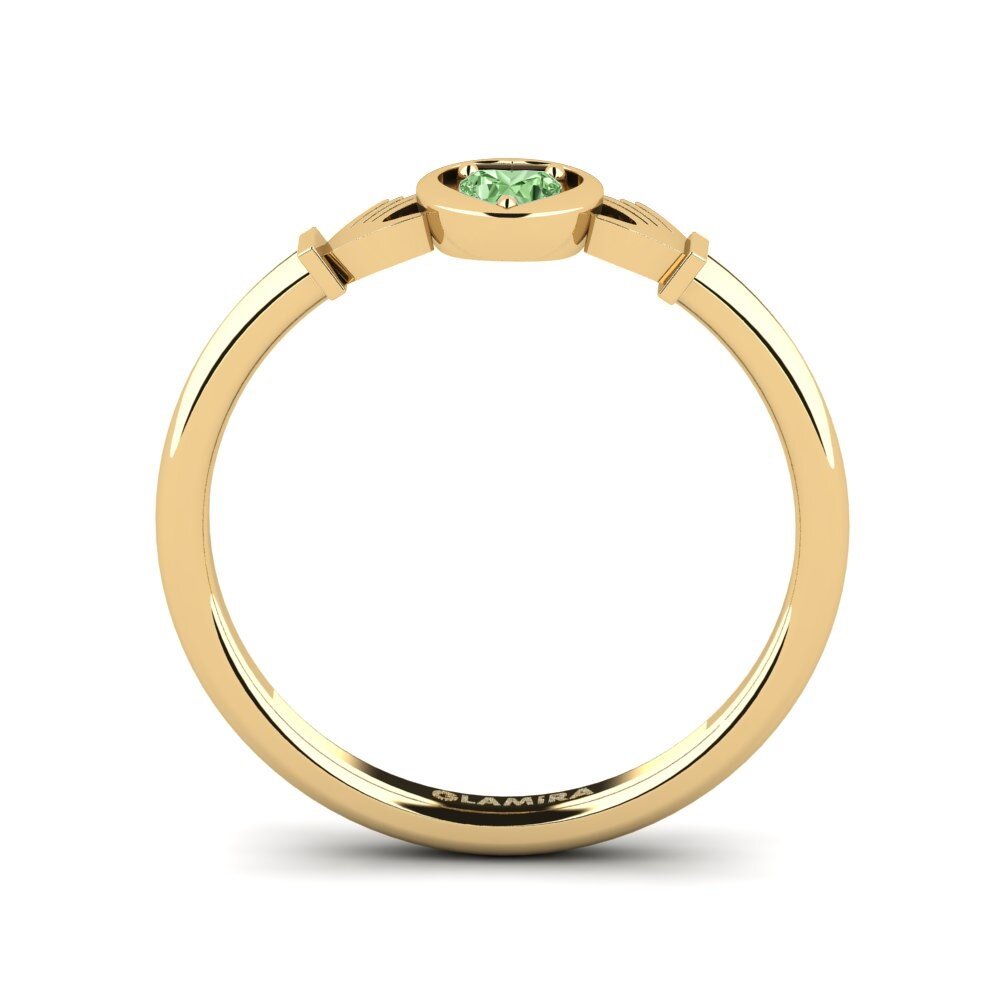 Green Diamond Ring Netig
