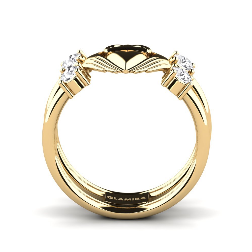 White sapphire Ring Ontige