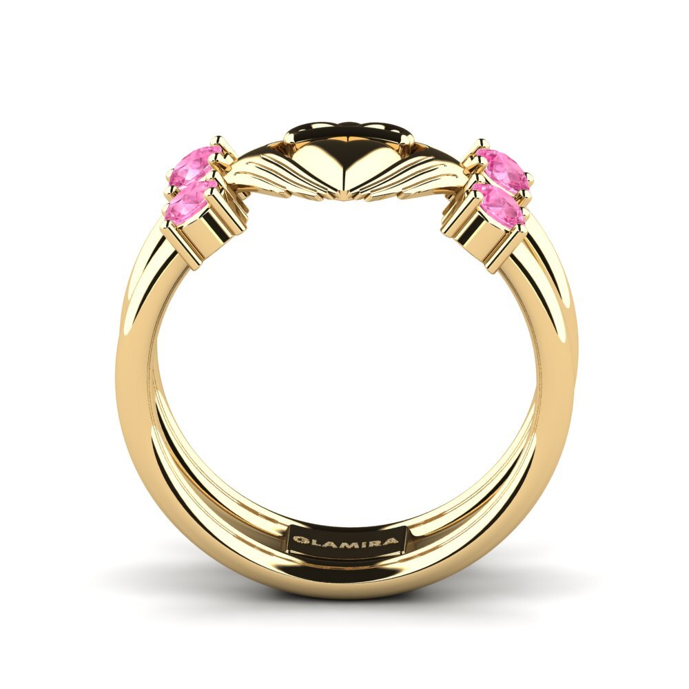 Pink Sapphire Ring Ontige