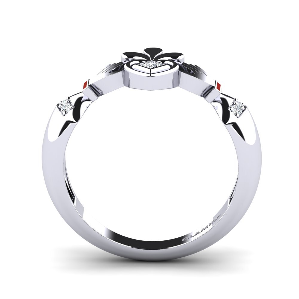 18ct White Gold Ring Pyreact