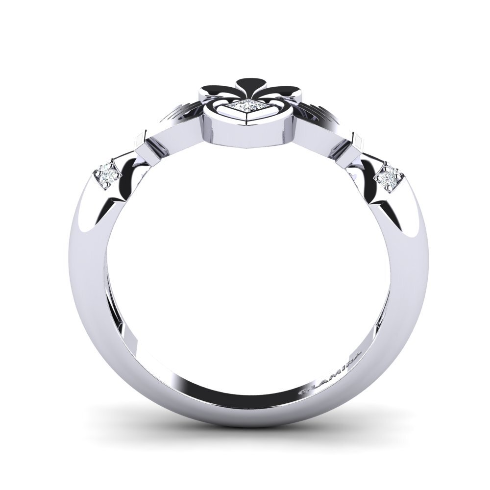18ct White Gold Ring Pyreact