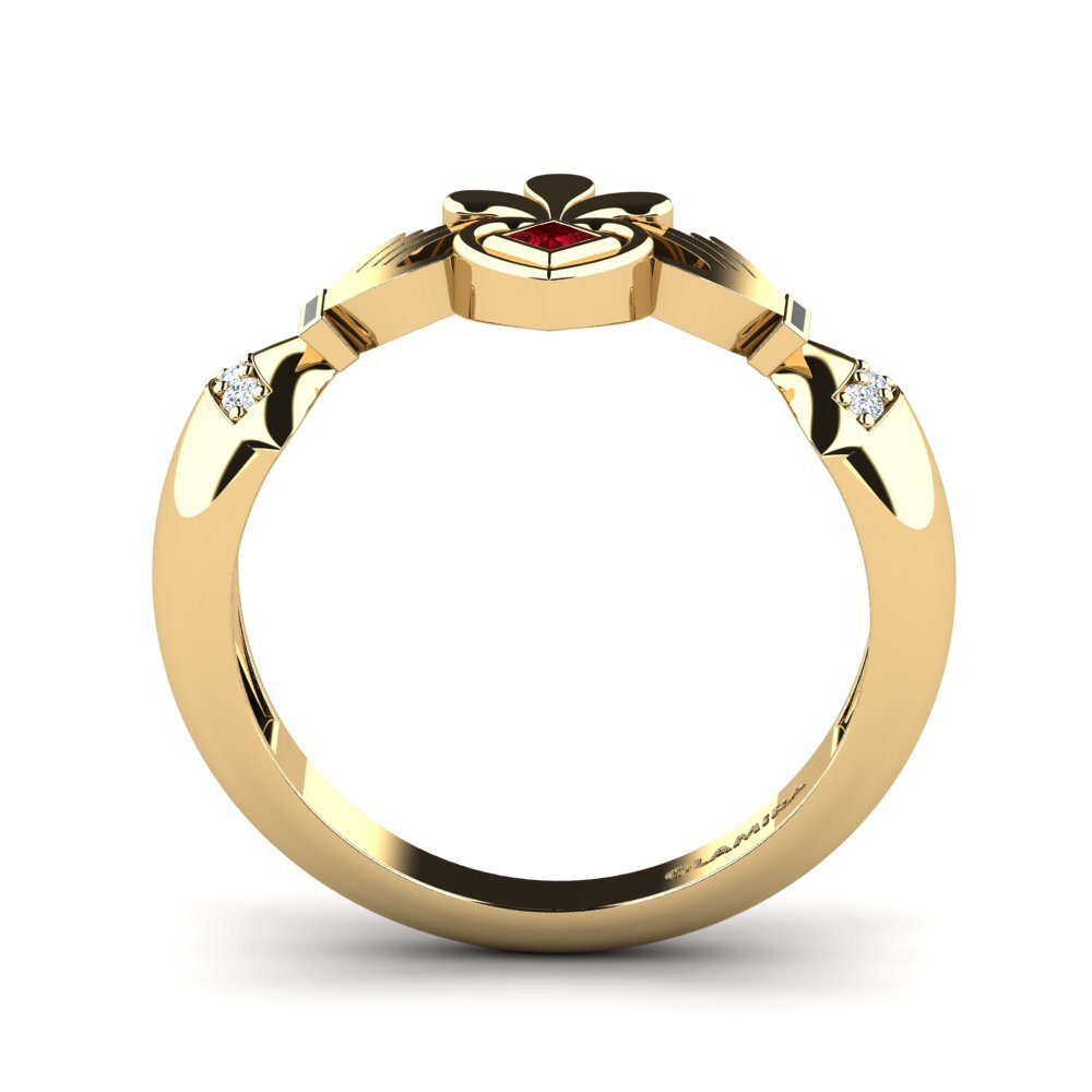 Red Zirconia Ring Pyreact