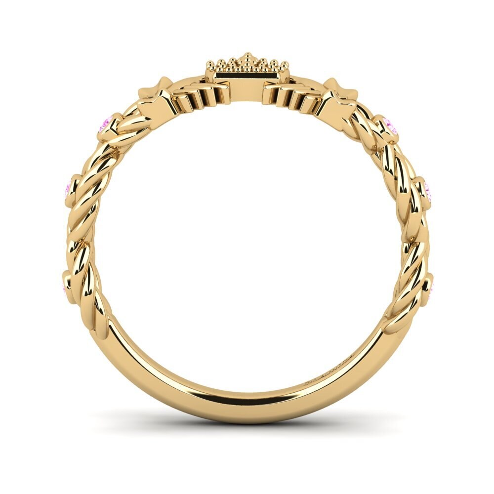 Pink Sapphire Ring Sergey