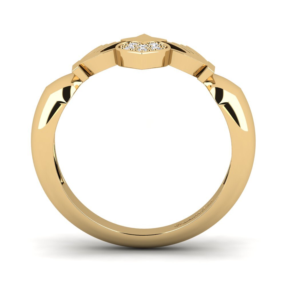 White sapphire Ring Slyni