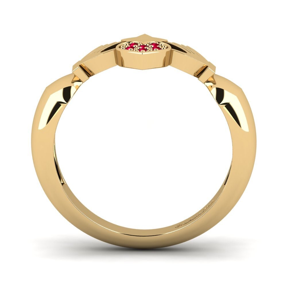 Red Zirconia Ring Slyni