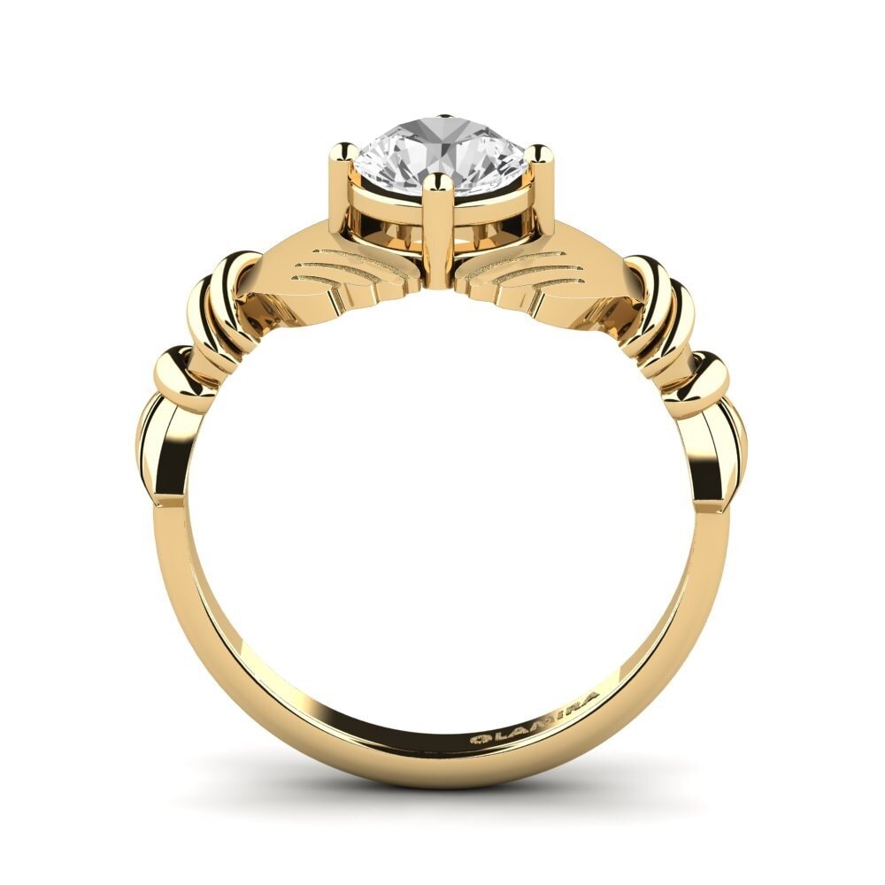 White sapphire Ring Zazo