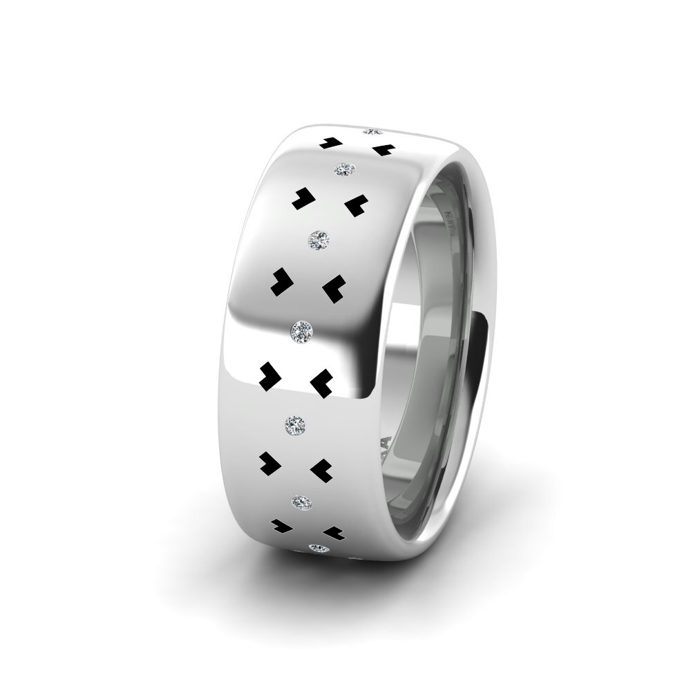 Anillo Boda Mujer Cute Aura 8.0 mm