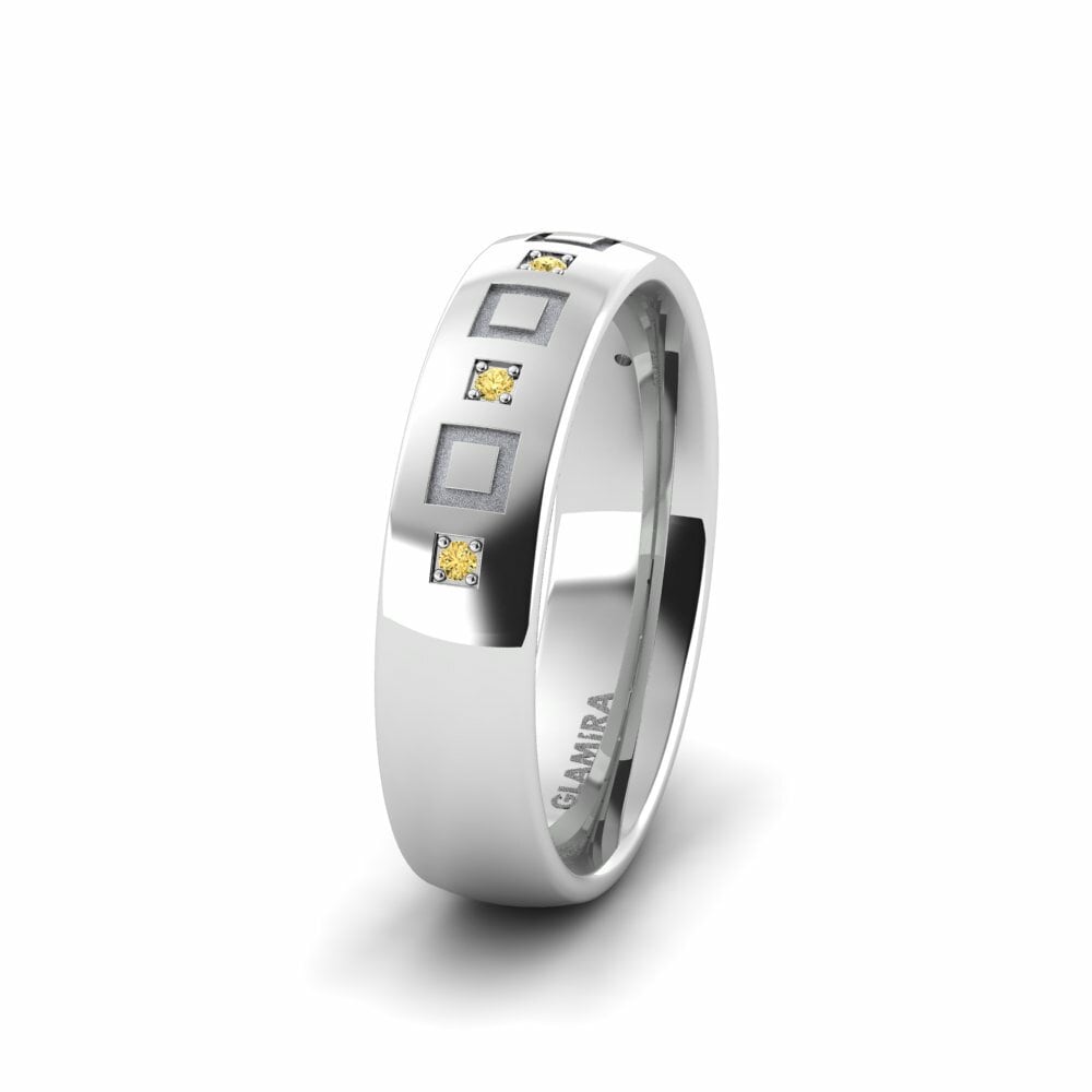 Diamant Jaune Alliance pour femme Hot Sweet 5.0 mm