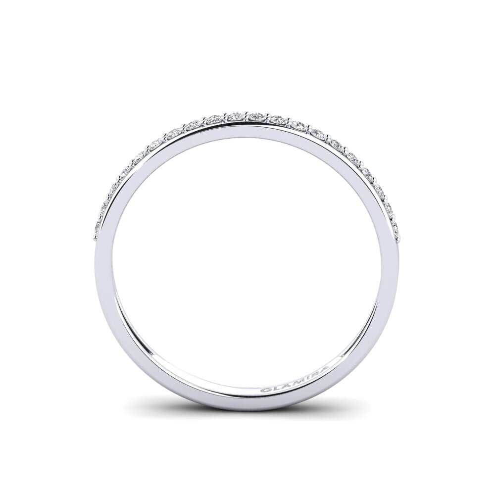 14ct White Gold Ring Fendr - B