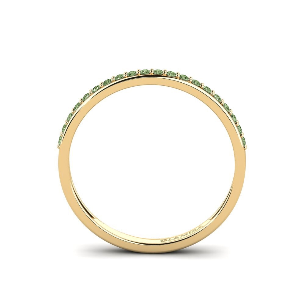 Green Diamond Ring Fendr - B
