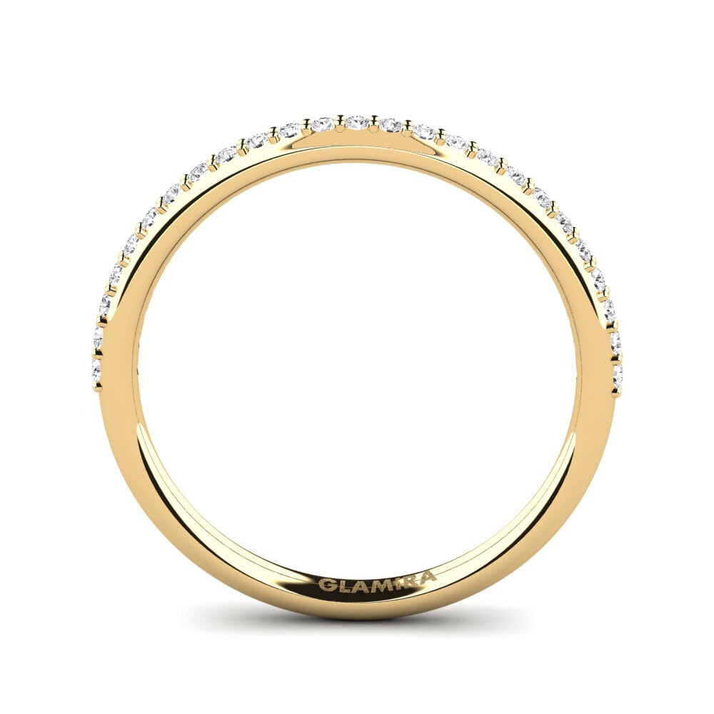 White sapphire Stackable Ring Geratas - A
