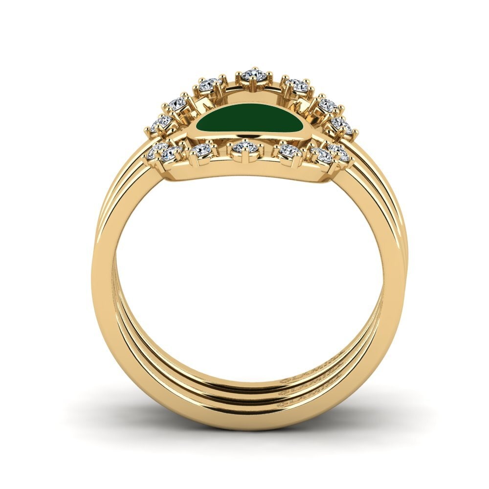 Stapelbarer Ring Middo Set