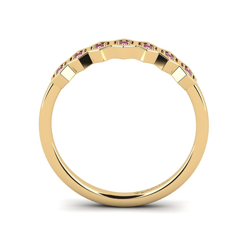 Rhodolite Garnet Stackable Ring Misc - A