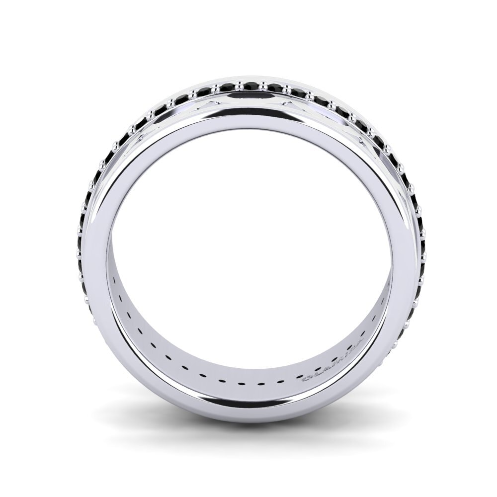 950 Palladium Ring Natacha - A