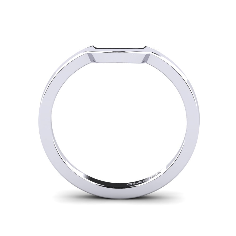 Anillo apilable Ofre -C Platino 950