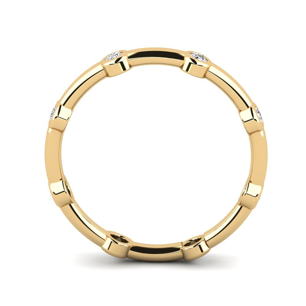 Lab Grown Diamond Stackable Ring Oremu - B