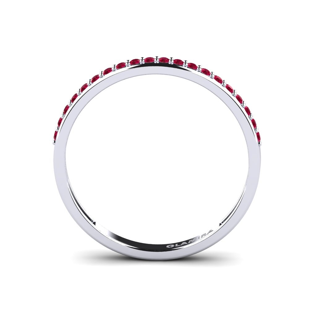 Round Ruby Ring Syfig - B