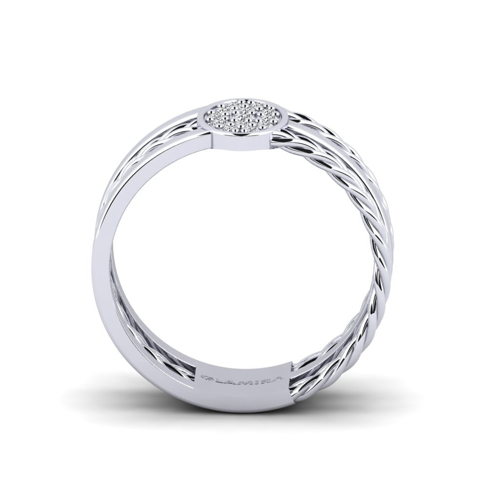 Diamante Produzido em Laboratório Anel Comejp
