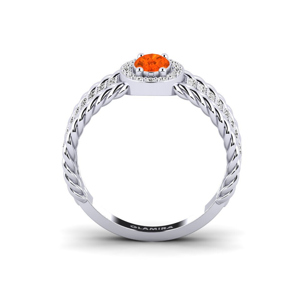 Ópalo Fuego Anillo Tenger