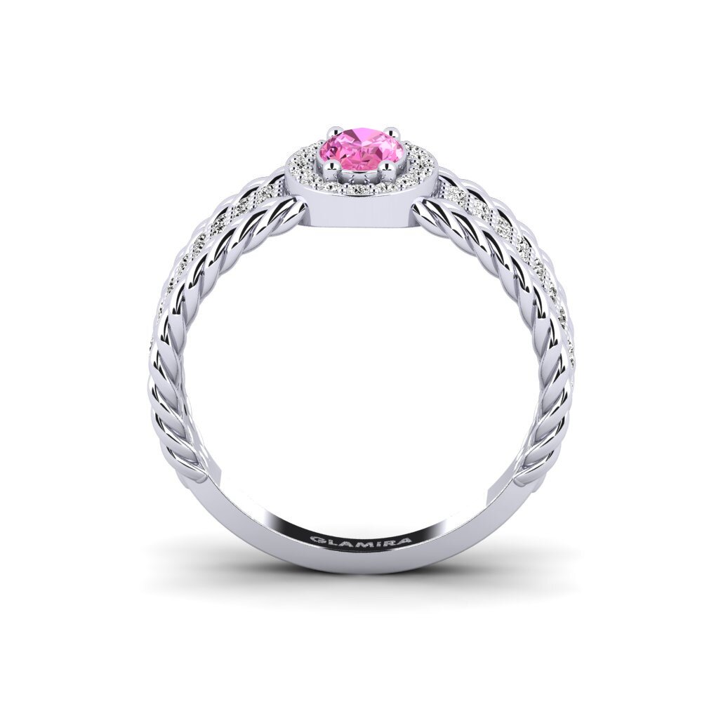 Pink Topaz Ring Tenger