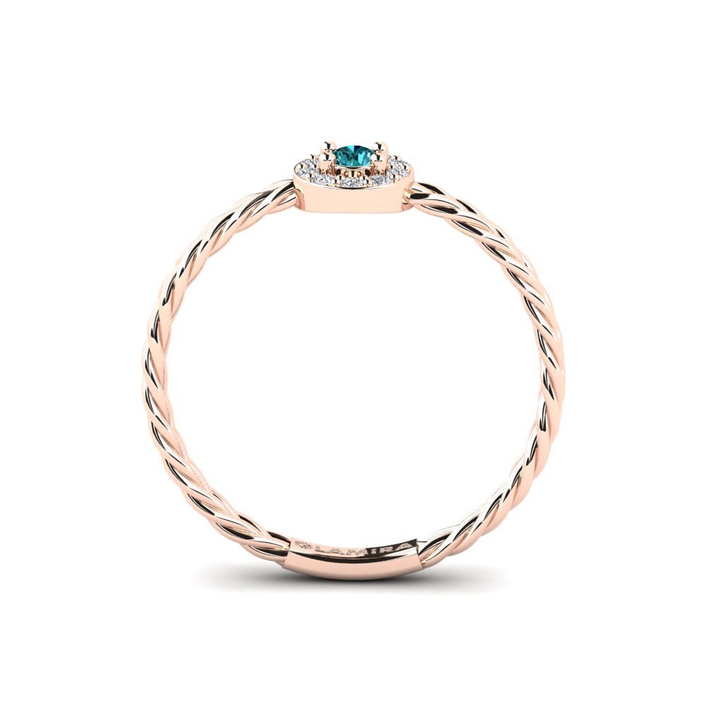 Blue Diamond Ring Mjalte