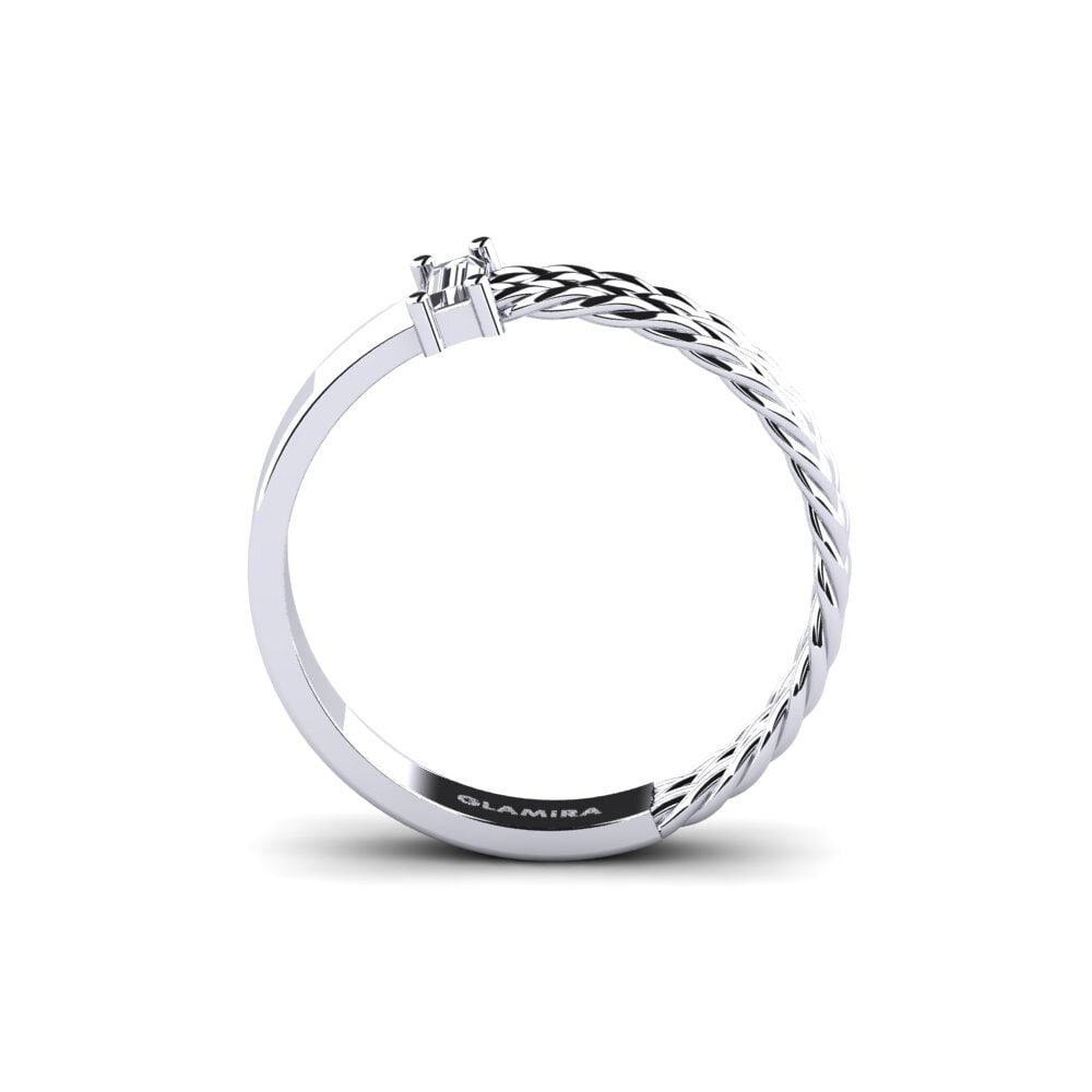 14ct White Gold Ring Nanina