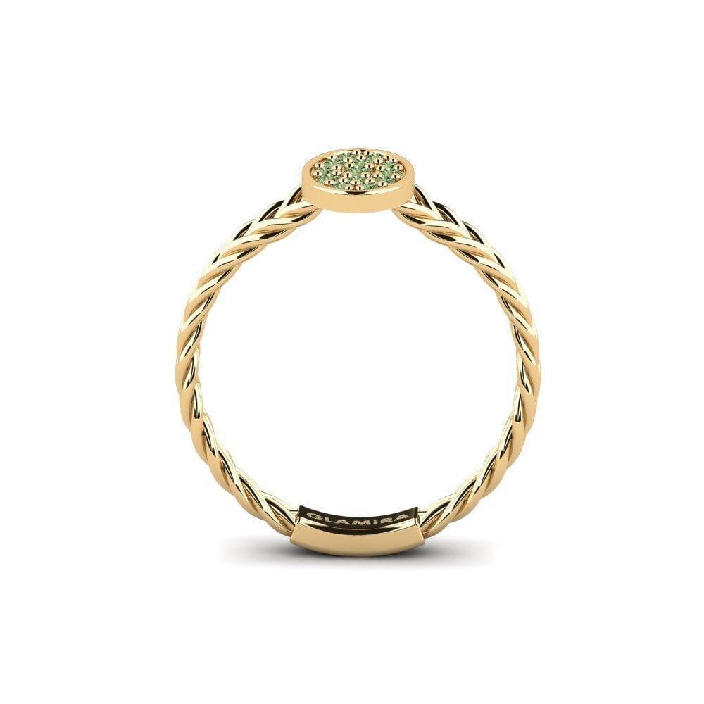 Grüner Diamant Ring Twistmore