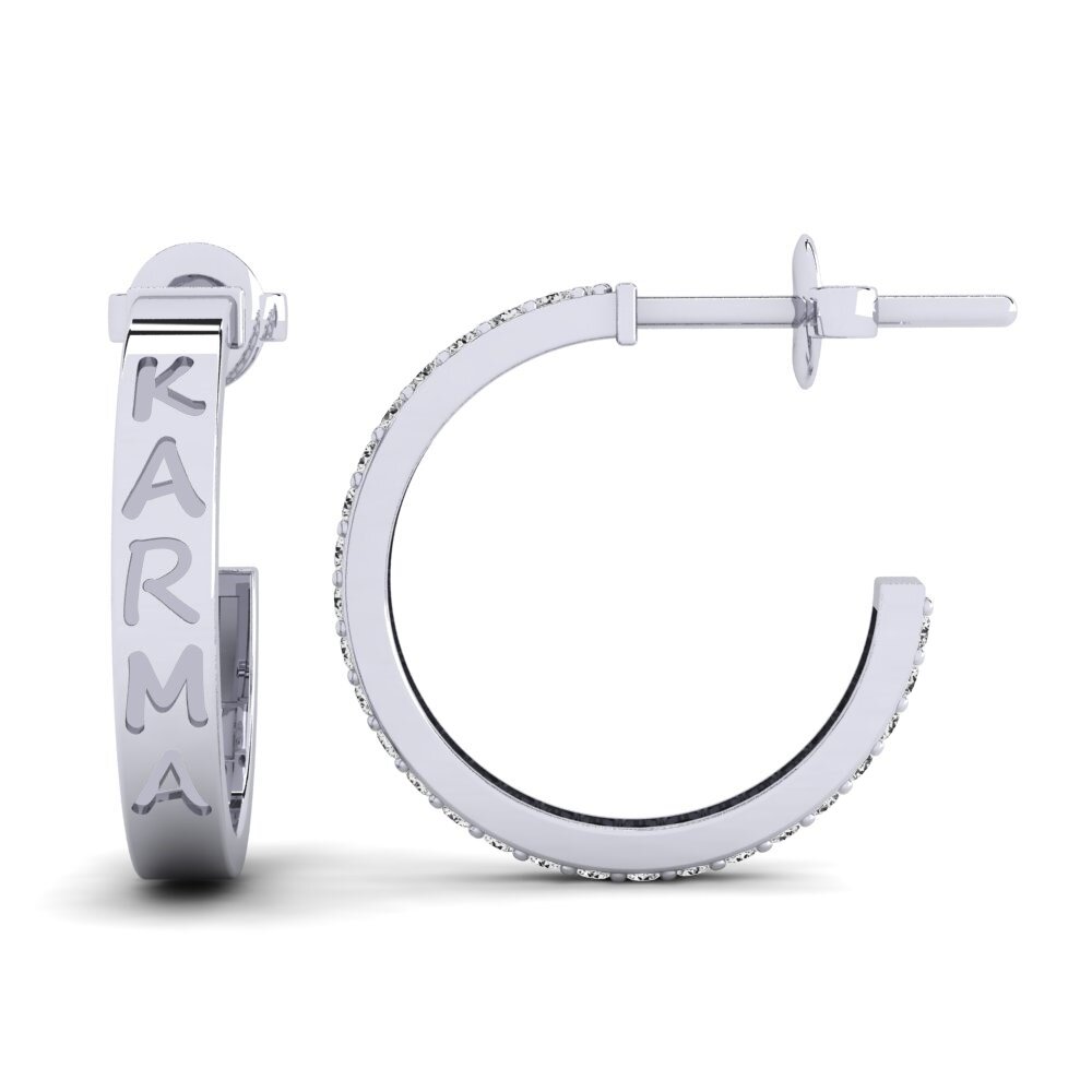 White sapphire Women's Earring Ametsa