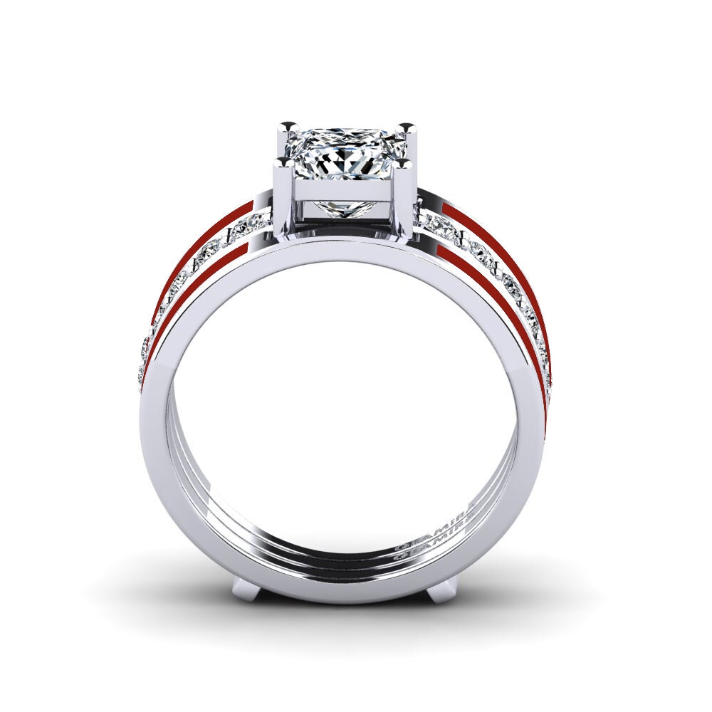 950 Palladium Ring Andode SET