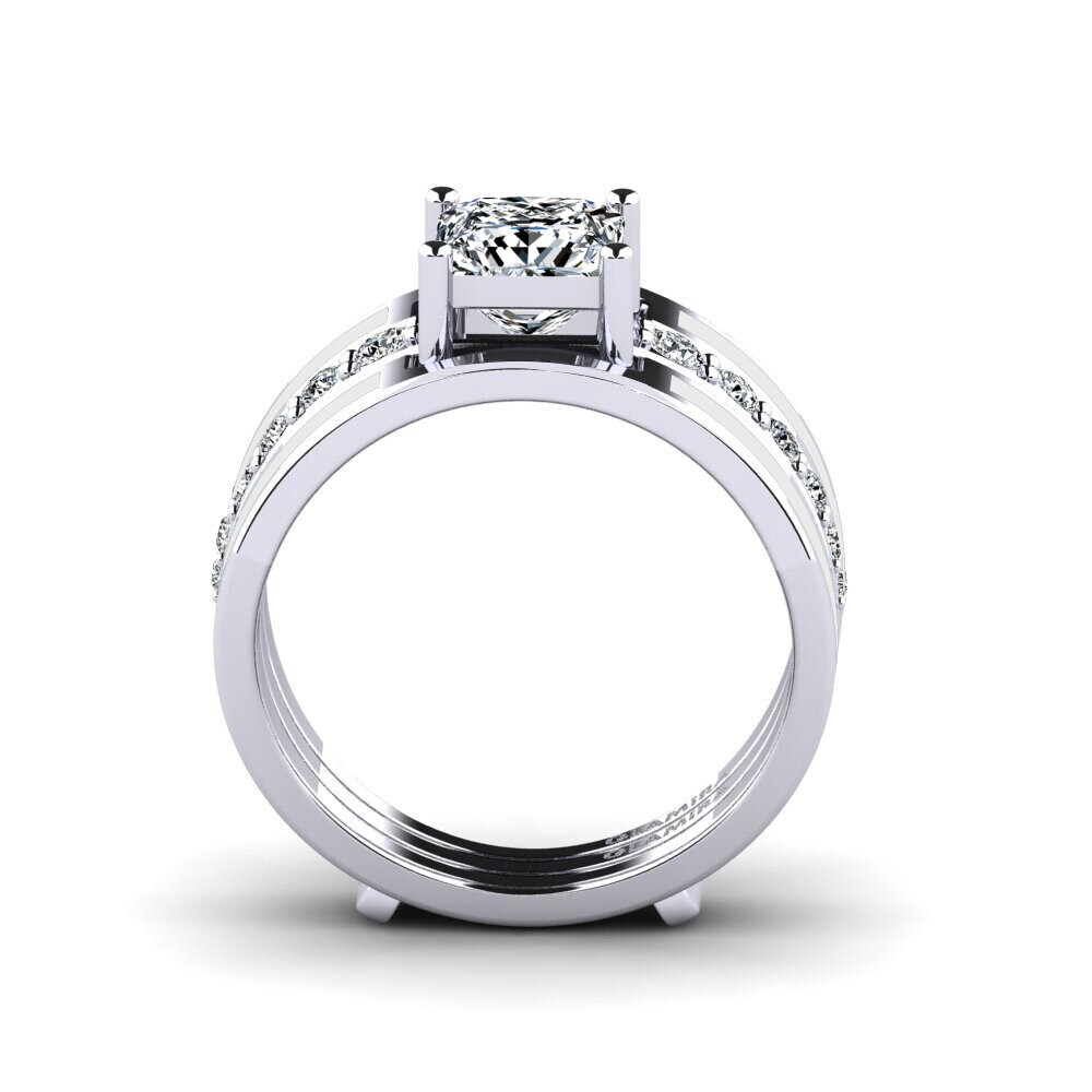950 Palladium Ring Andode SET