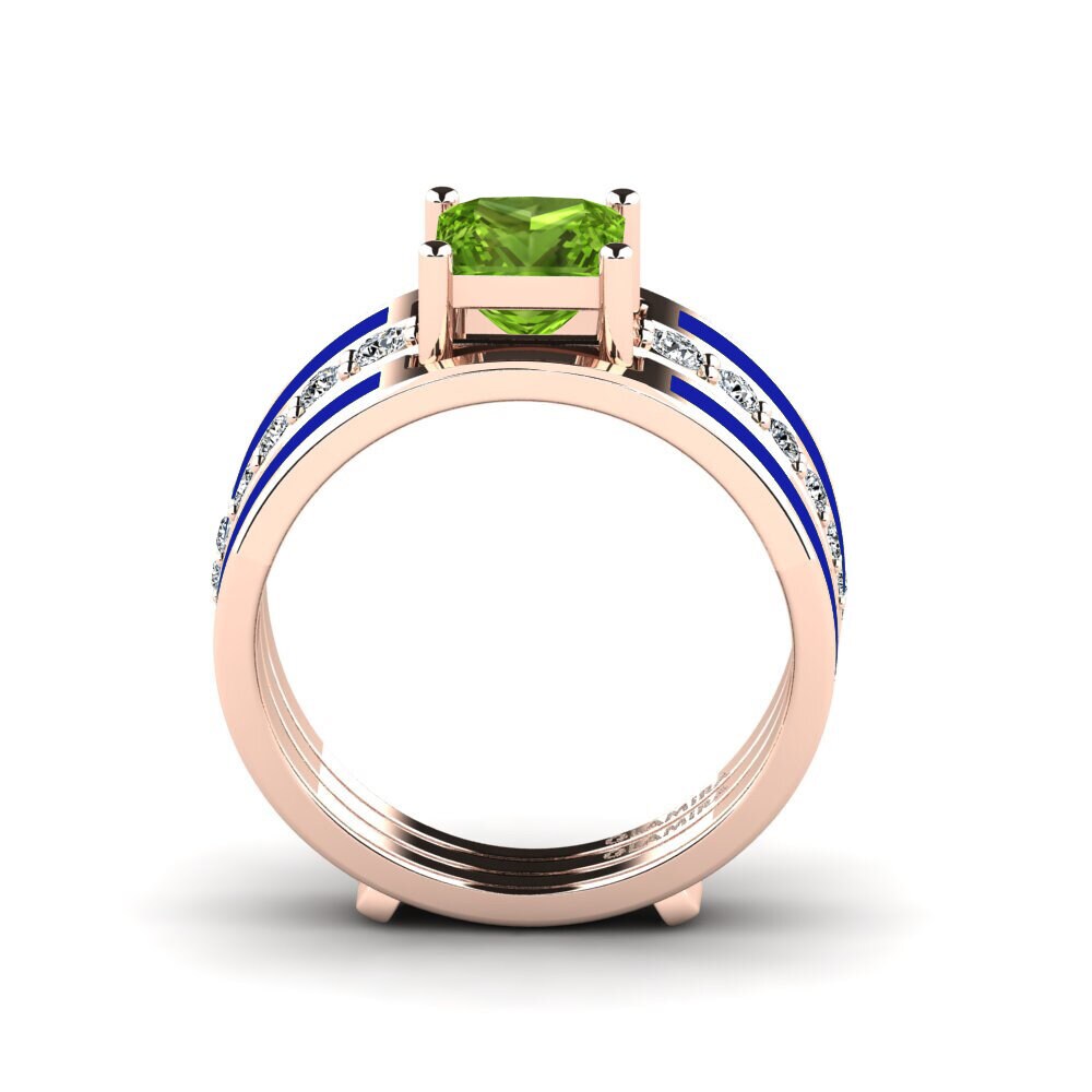 Peridot Ring Andode SET
