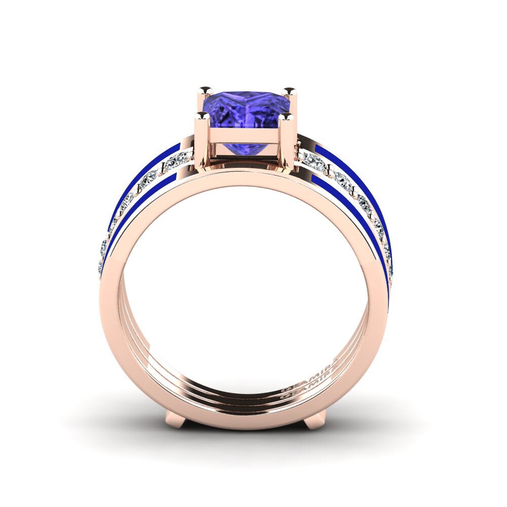 Tanzanite Ring Andode SET