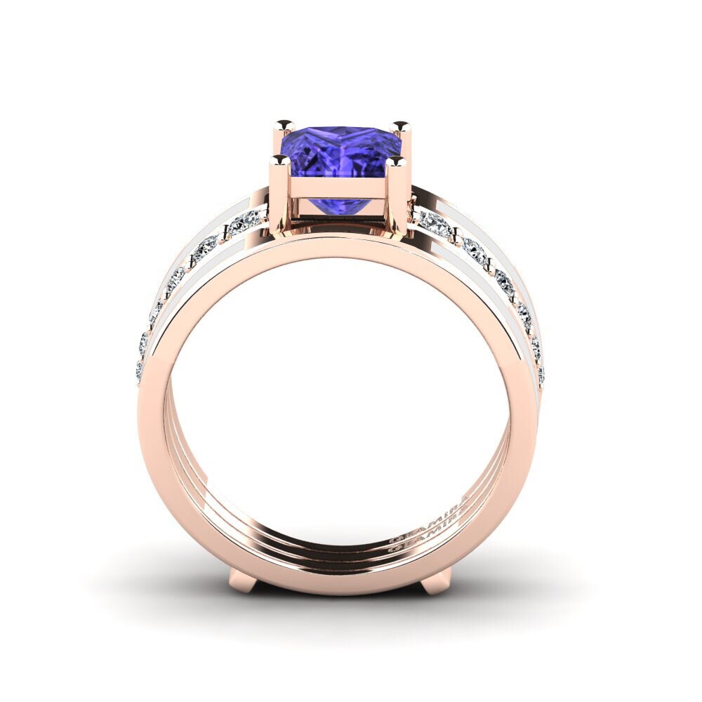 Tanzanite Ring Andode SET