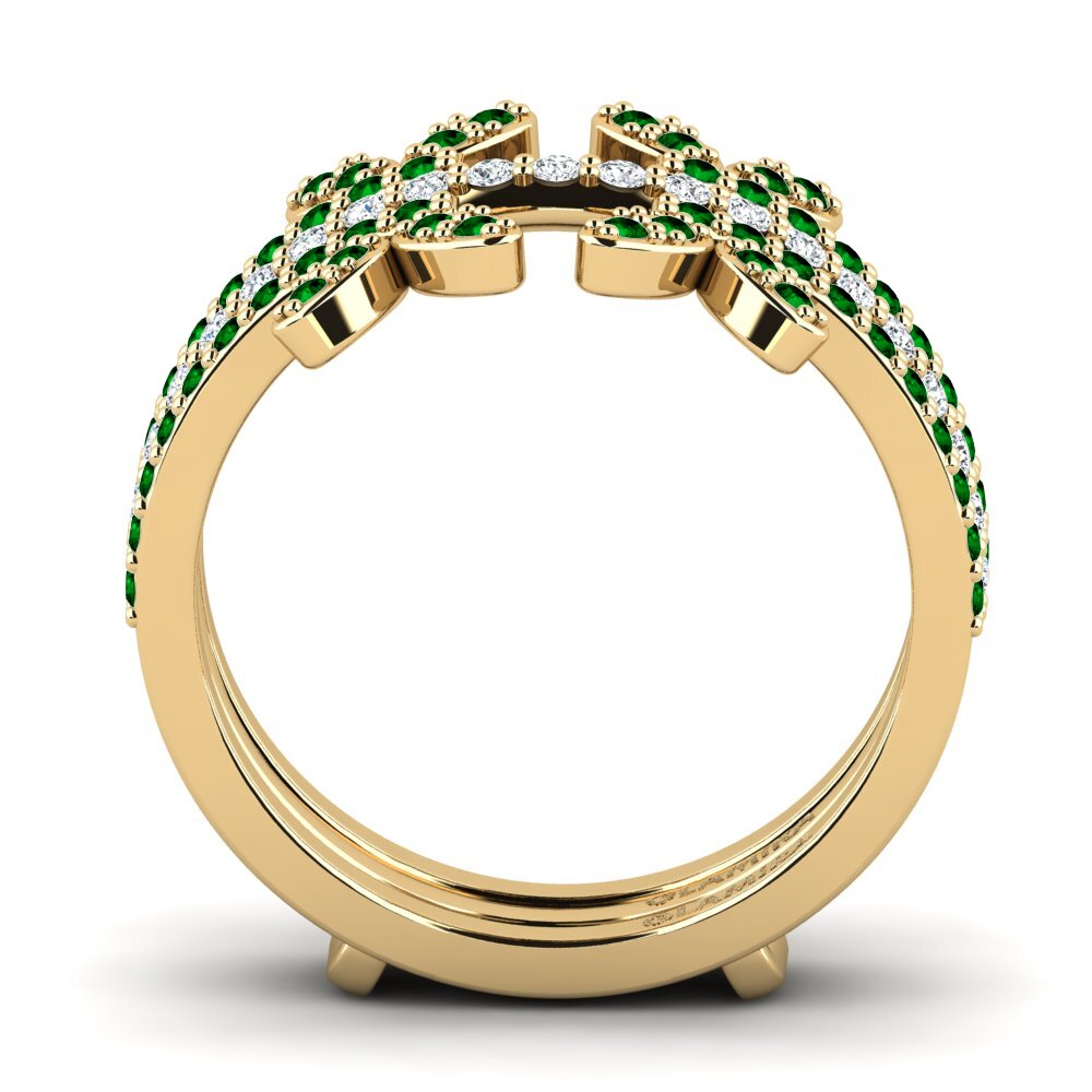 Zircônia Verde Anel Astraton SET