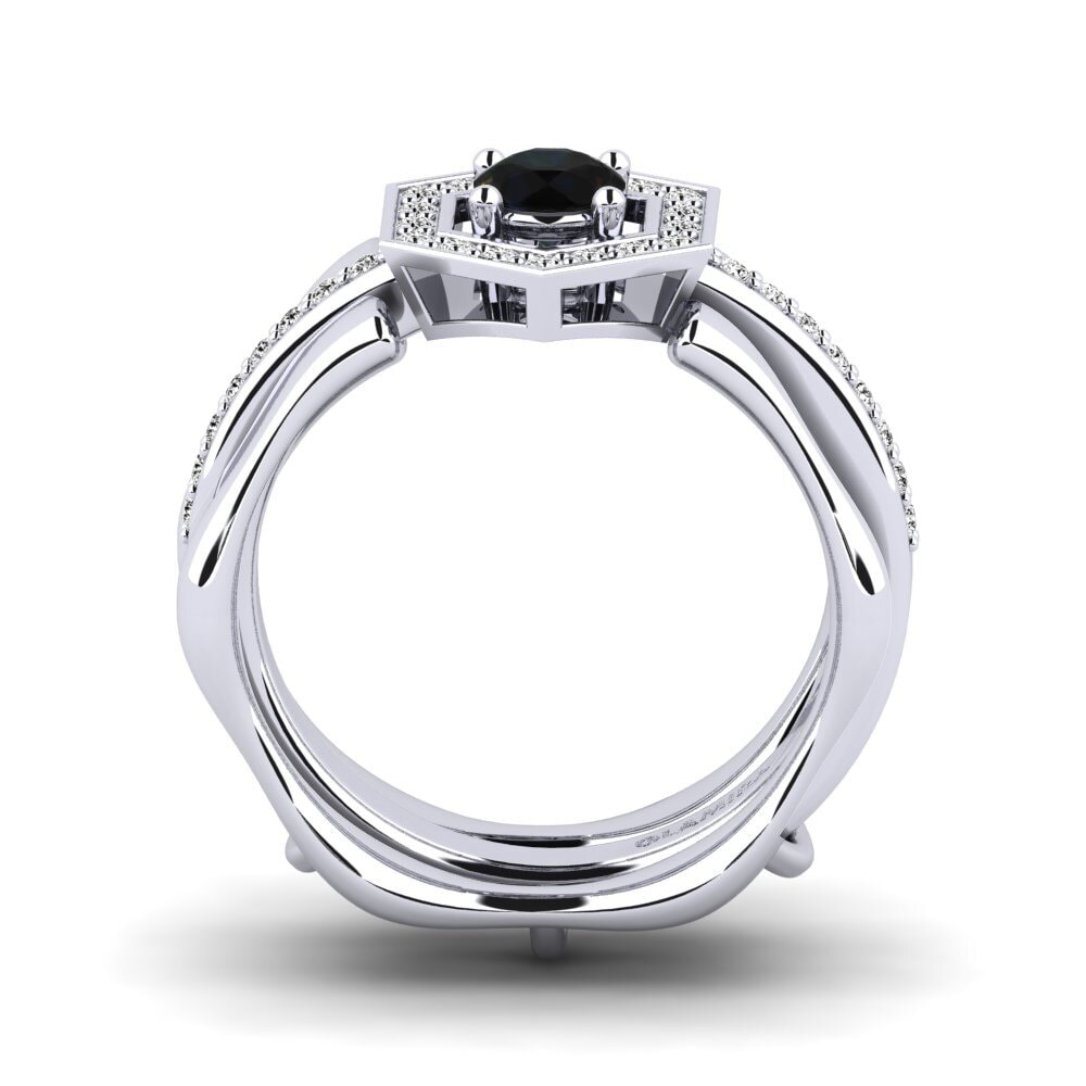 Black Opal Ring Bemen SET