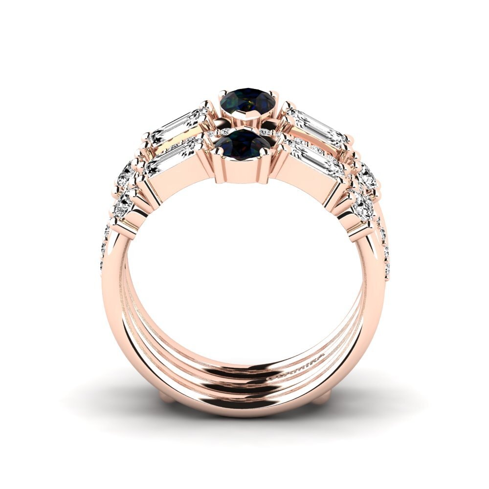 Black Opal Ring Ethicas SET