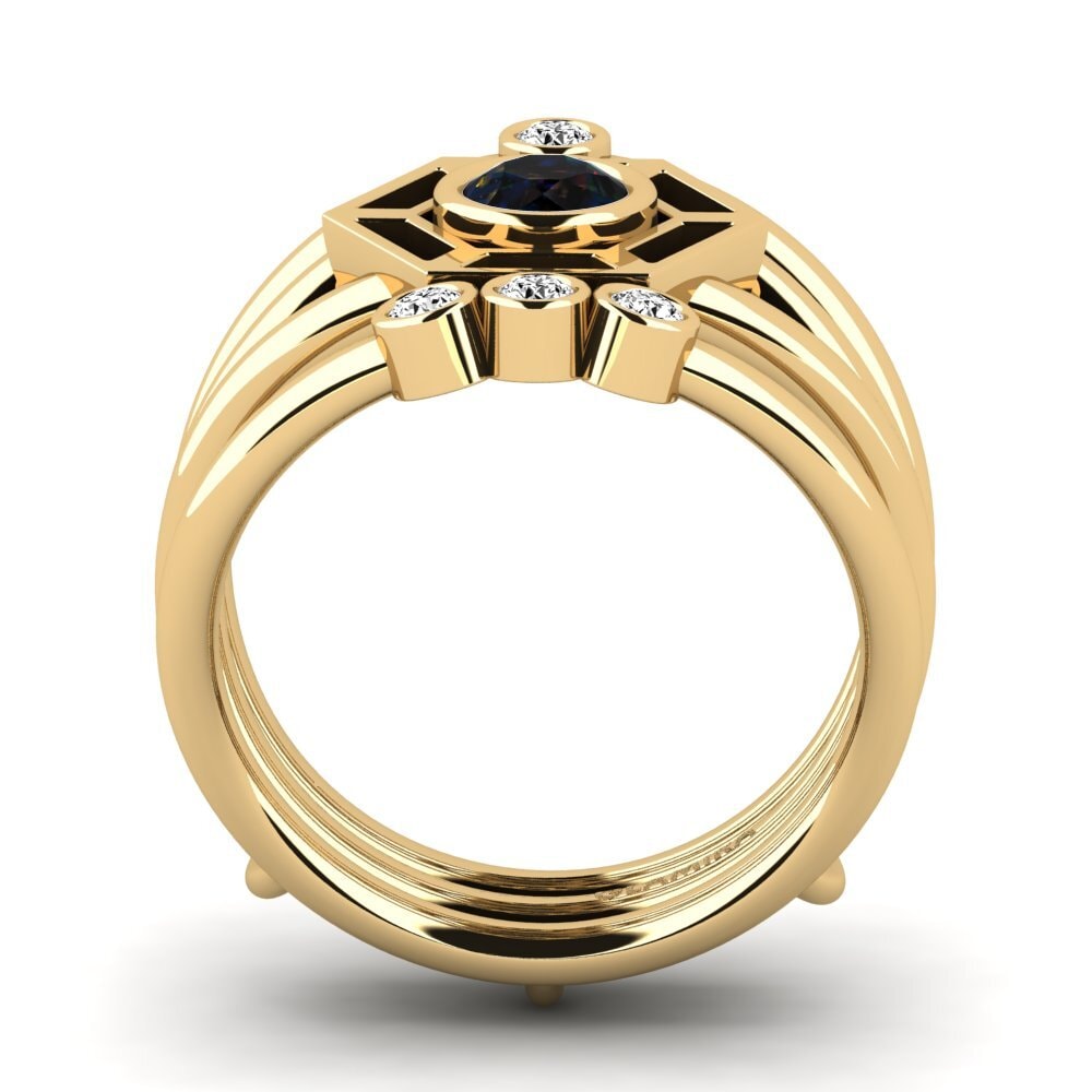 Black Opal Ring Ghwy SET
