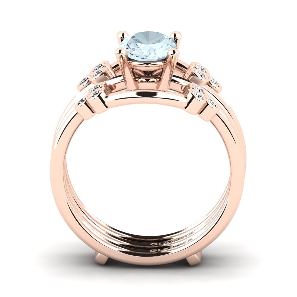 Aquamarine Ring Hyunwoo SET