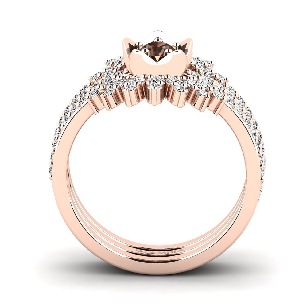 Smoky Quartz Ring Lifigi SET