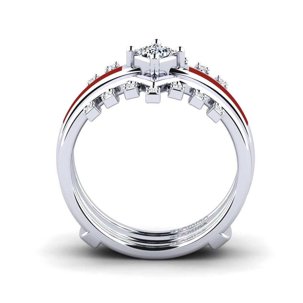 950 Palladium Ring Eormenga SET