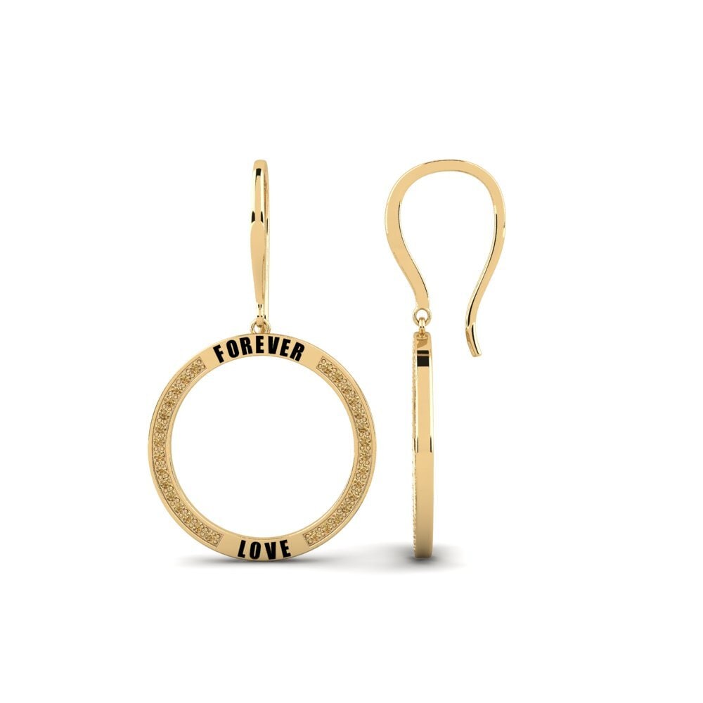 Brown Diamond Women's Earring Abdiax