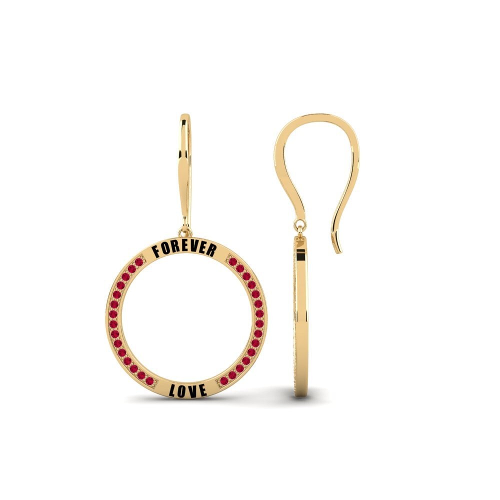 Ruby Women's Earring Abdiax